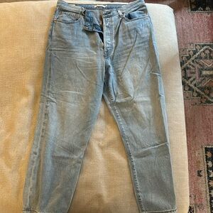 Levi’s ribcage straight leg jeans